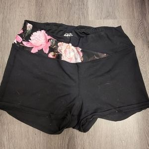 la Vie en Rose aqua shorts
